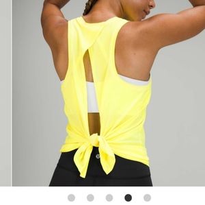 Lululemon NWT all tied up tank